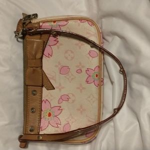 Louis Vuitton Monogram Cherry Blossom baguette